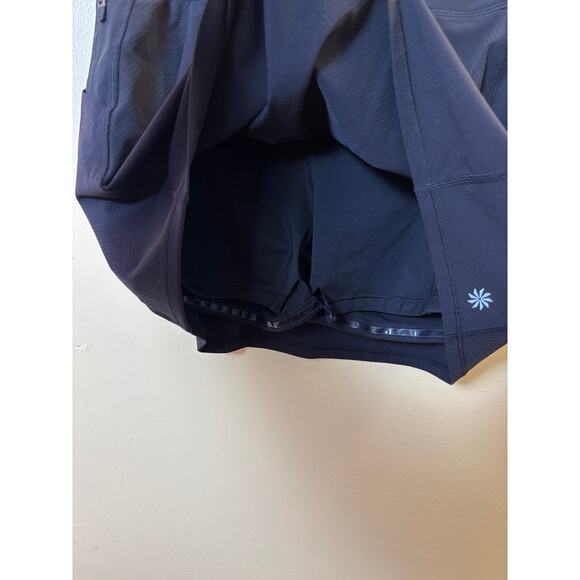 Athleta Action Skort in Dobby Black XS Built-in Shorts Pockets - $59 - Picture 3 of 6